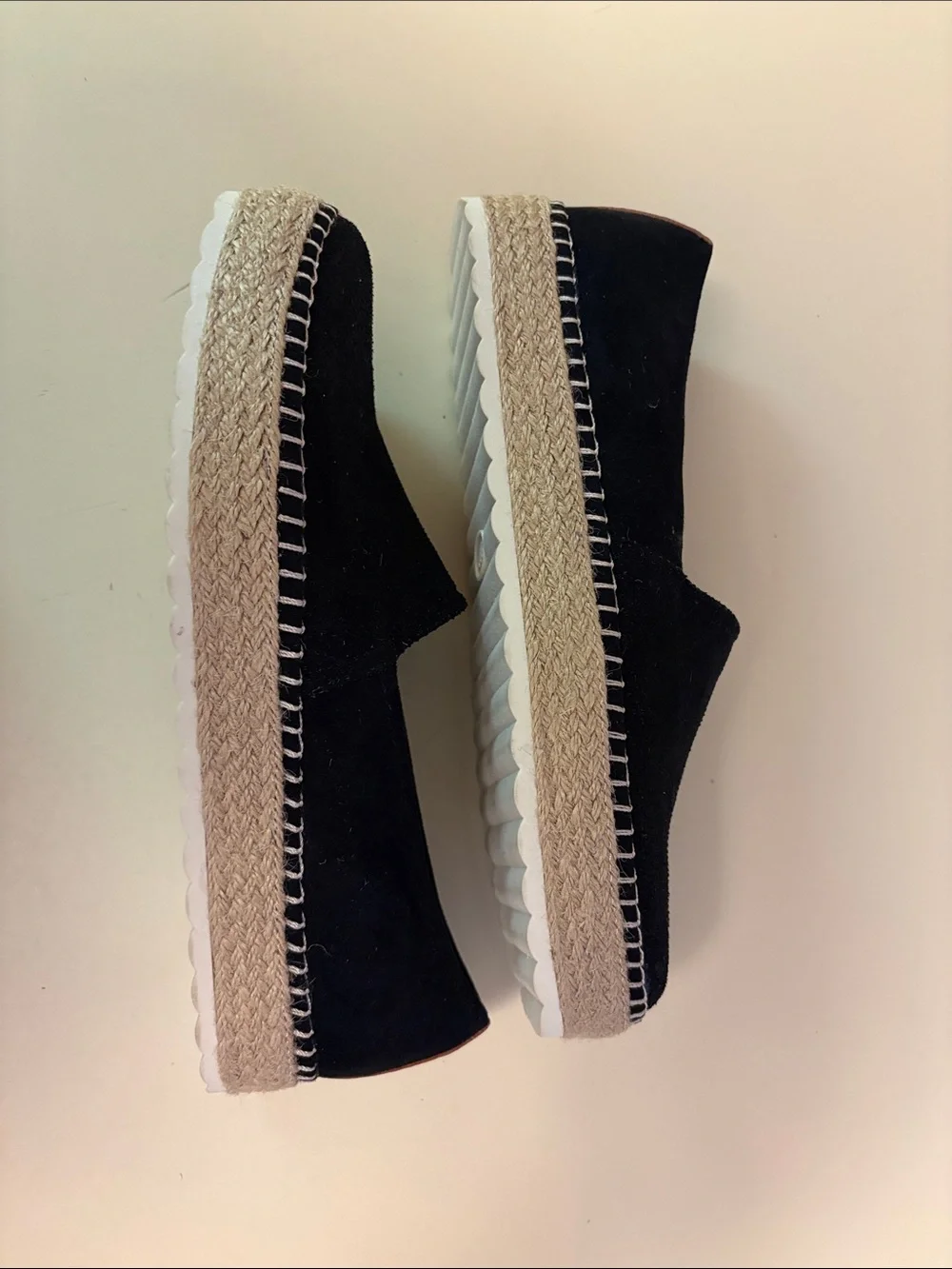 Dr. Scholl's Black Slip-On Espadrilles